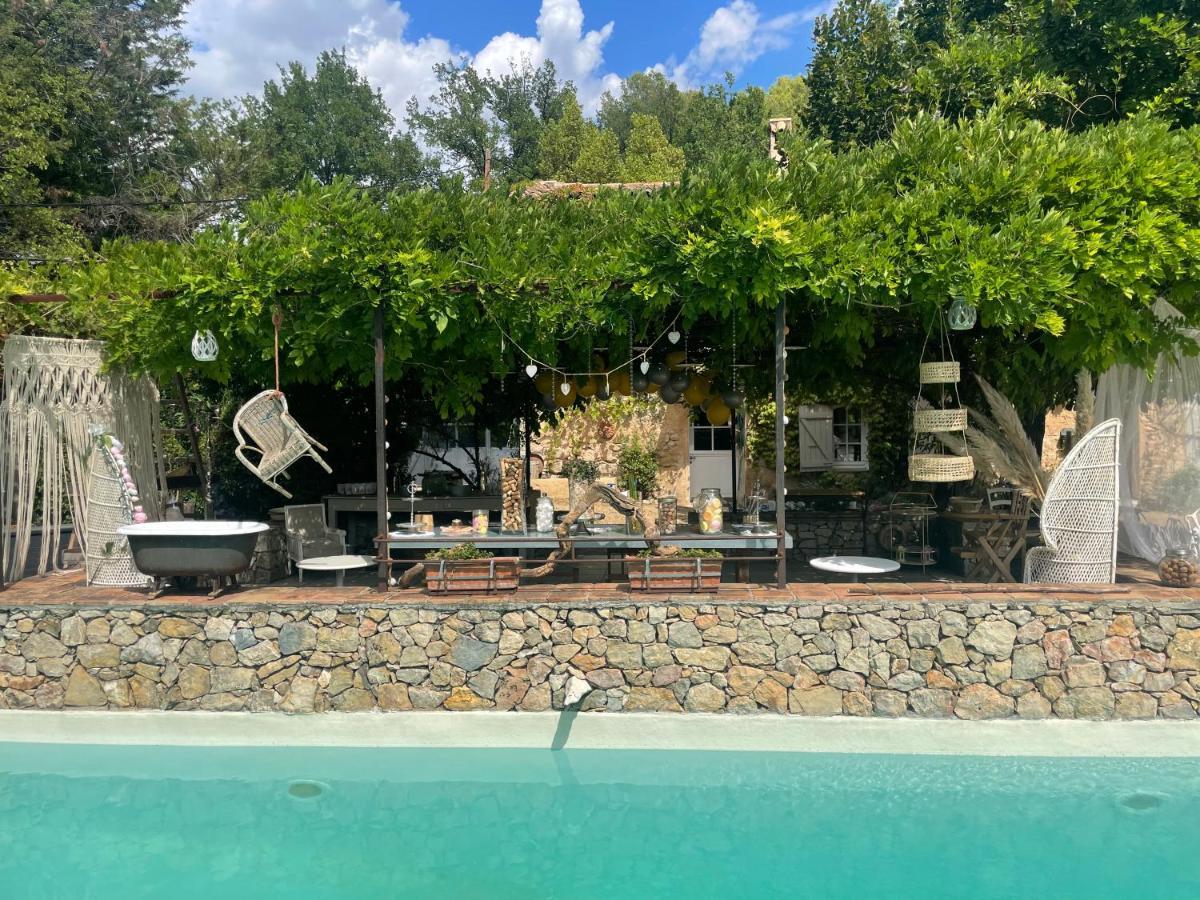 La Bergerie Barbebelle - Piscine - Proche Tourtour - Gorges Du Verdon - Lac De Sainte Croix Villecroze Εξωτερικό φωτογραφία